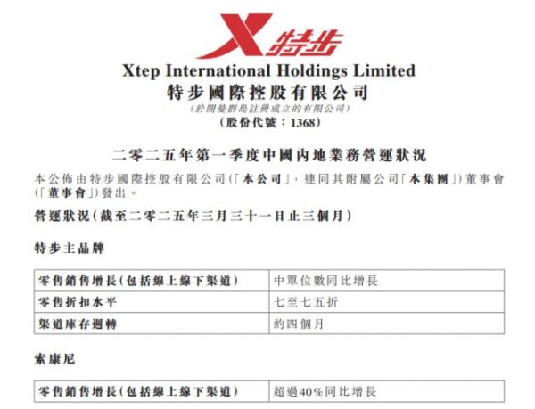 广瑞网  特步索康尼狂飙40%？中国区已不再是耐克们的＂舒适区＂