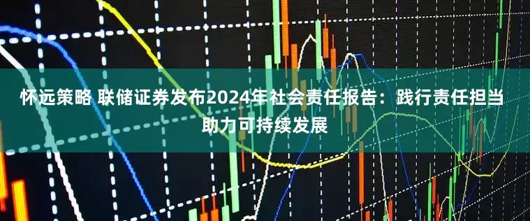 怀远策略 联储证券发布2024年社会责任报告：践行责任担当 助力可持续发展